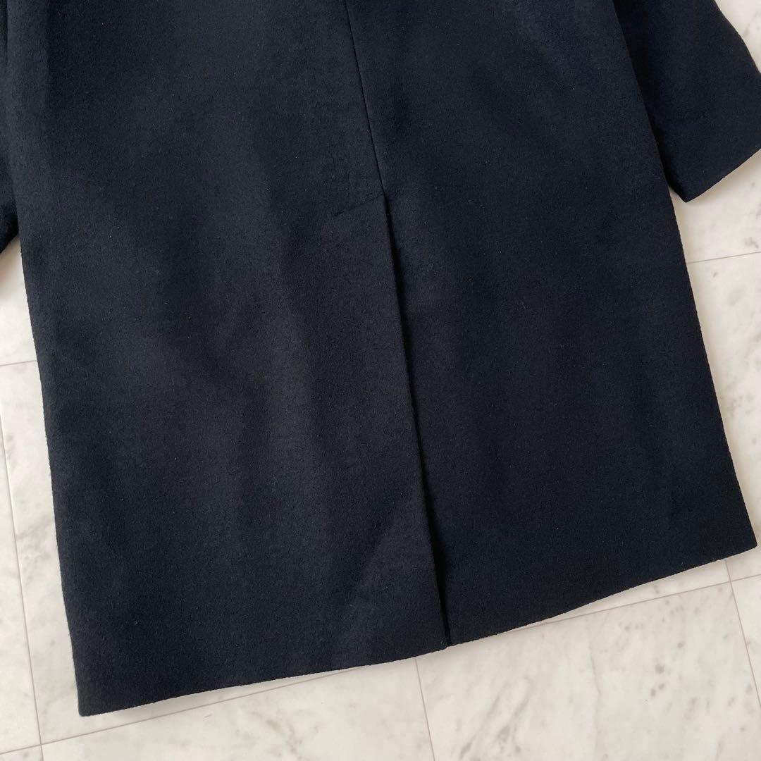 21AW✨エイトン SUPER140 BOUMOU メルトン チェスターコート - メルカリ