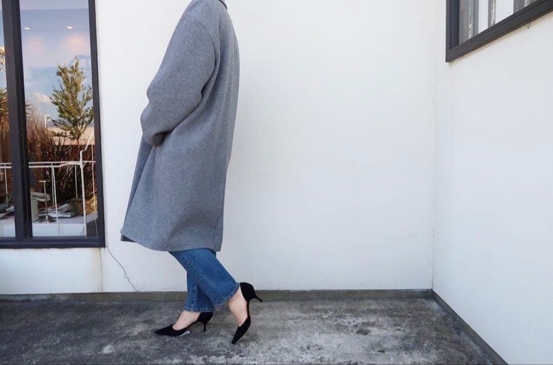 21AW✨エイトン SUPER140 BOUMOU メルトン チェスターコート - メルカリ