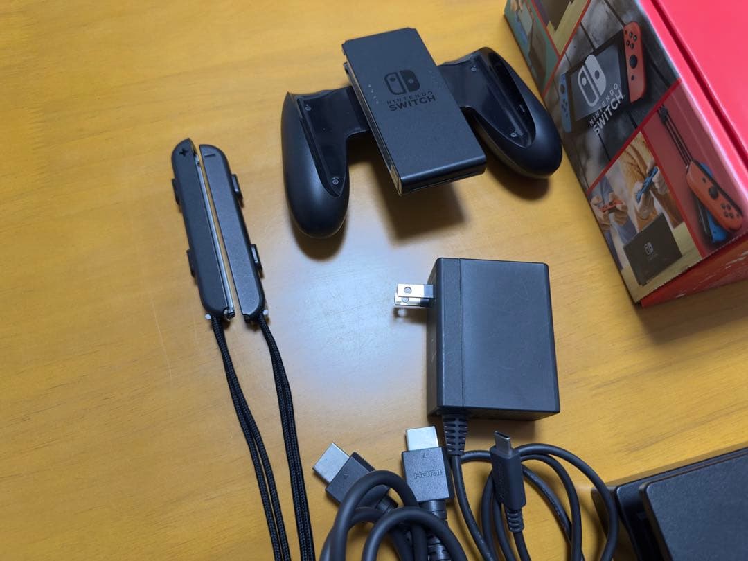 【バッテリー強化版】Nintendo Switch 本体 ネオン 付属品一式