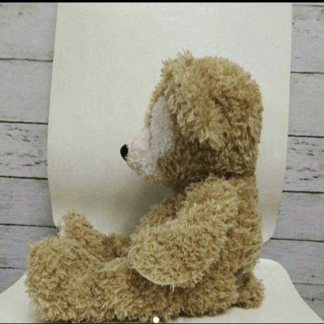 初期 青黒文字 中国製 ビーズ 旧毛 ダッフィー Sサイズ S1158