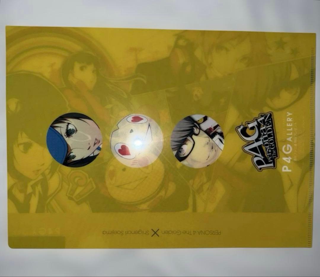激レア】P4G 週刊ファミ通 特別プレゼント当選品 クリアファイル 6種セット