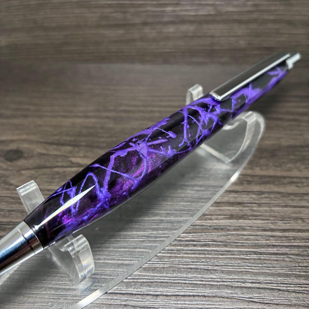 紫一閃雷鳴】 ボールペン0.5 （flagship model）