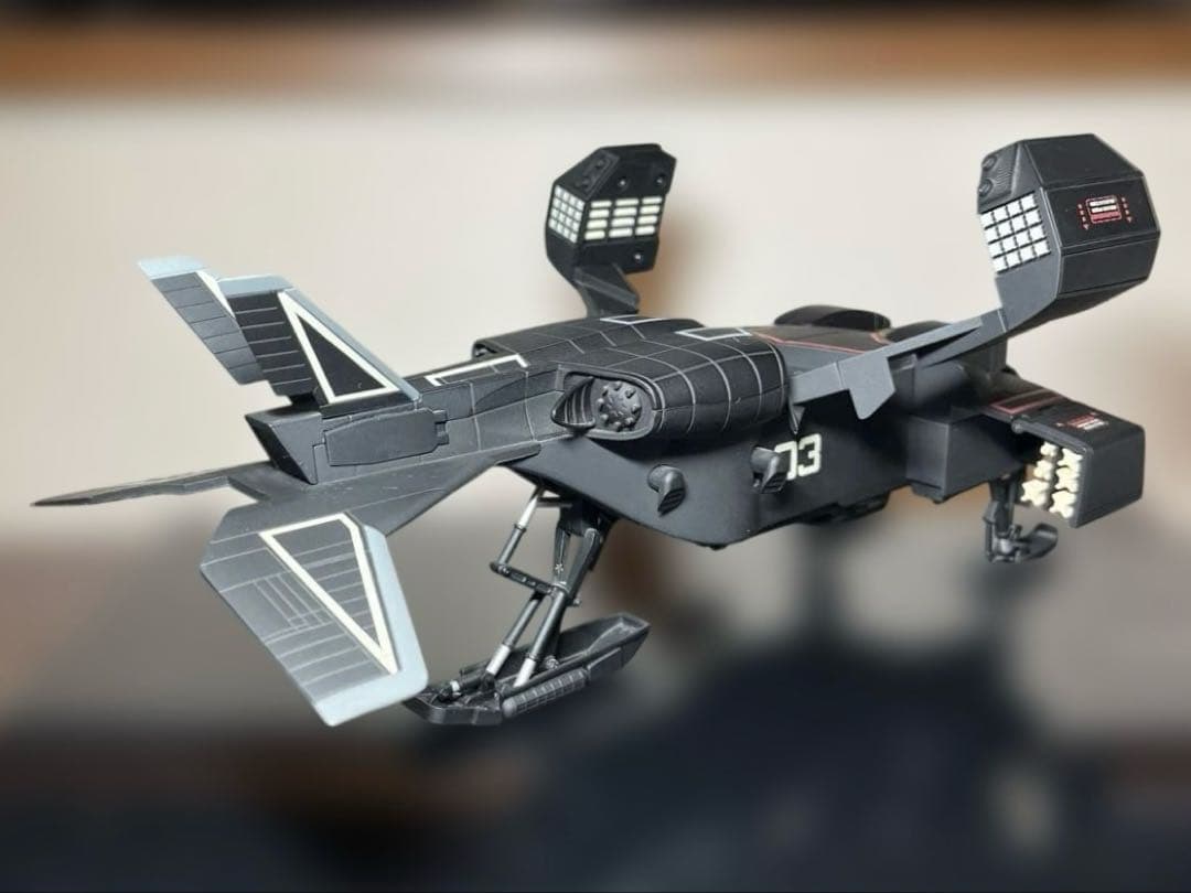 超レア❗️新世紀合金 1/72 エイリアンドロップシップ＃3 ブラックバージョン