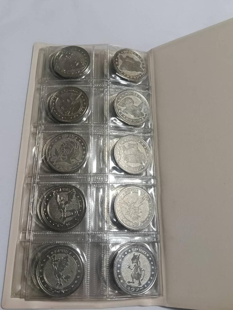 ポケモン メタル　フォルダ　40枚　明治　meiji オレンジ30