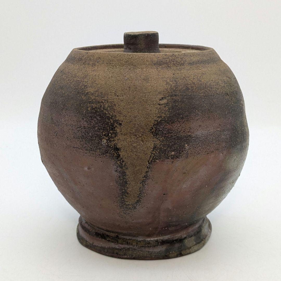 伝統工芸士 豊福寛 備前焼 水指B 共箱共布栞 茶道具 茶器 食器