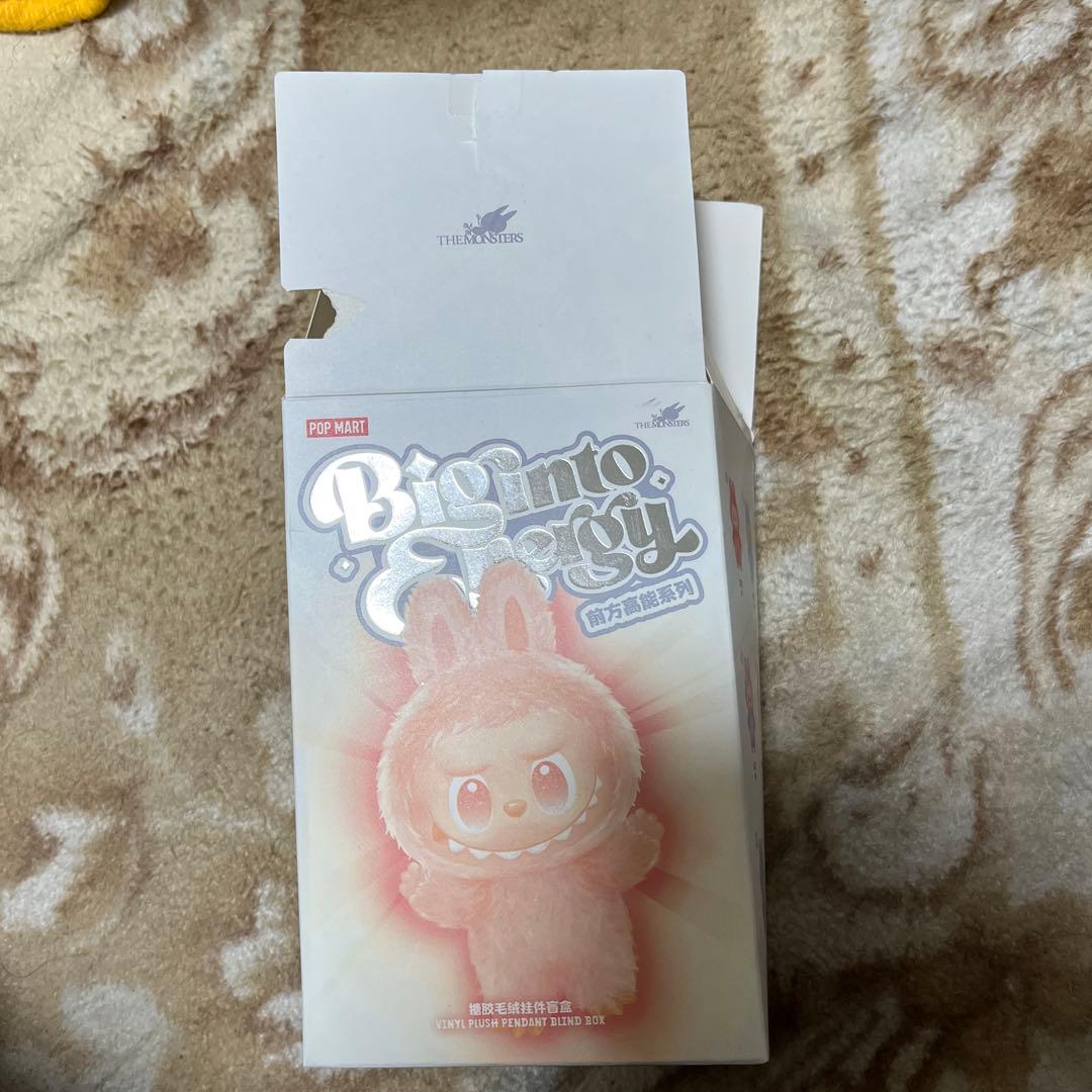 POP MART Big Into Energy バニーマスコット THE MONSTERS Big into Energy Series-Vinyl Plush Pendant Blind Box