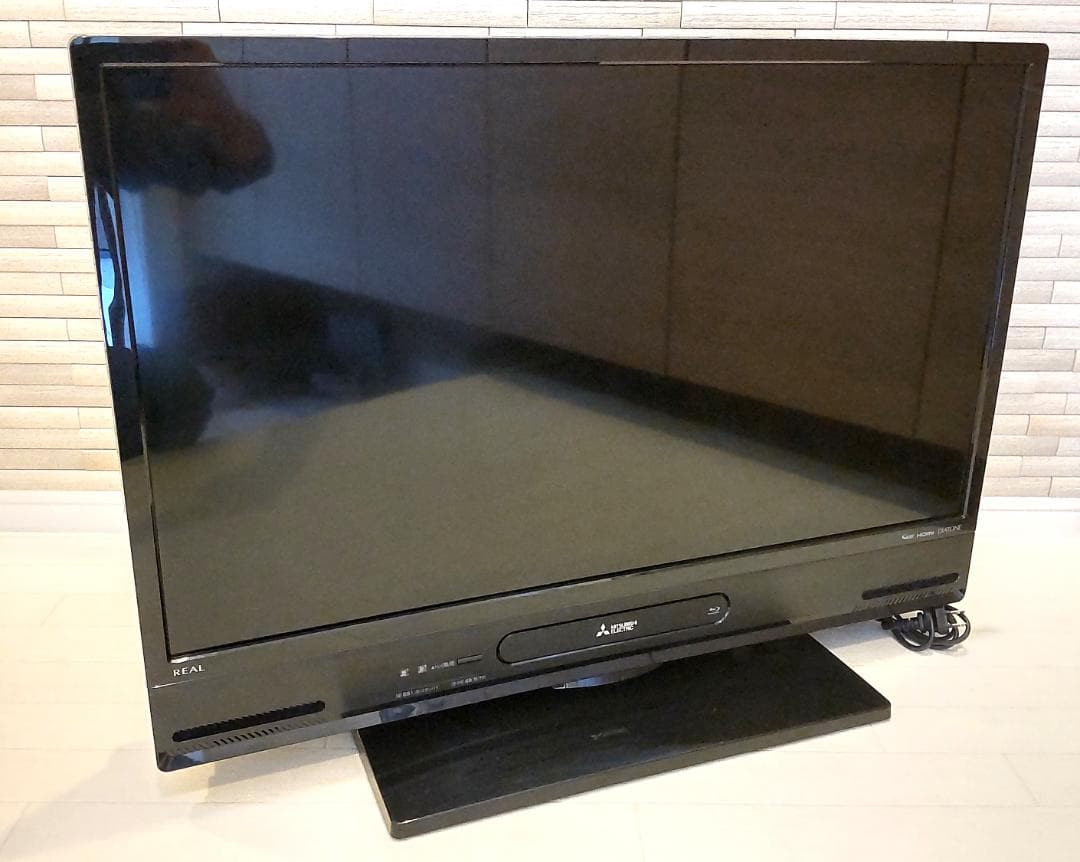 極美品 三菱 REAL ブルーレイ＆HDD LCD-A32BHR85 32インチ 三菱電機