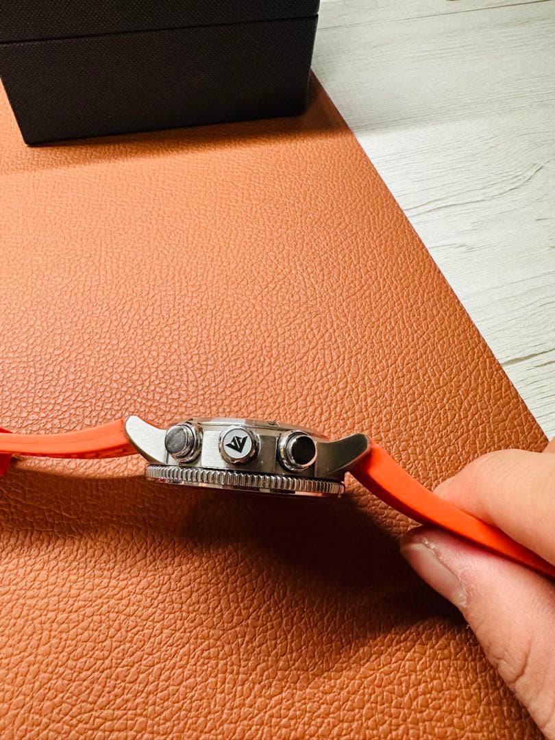 CITIZEN PROMASTER クロノグラフ オレンジ