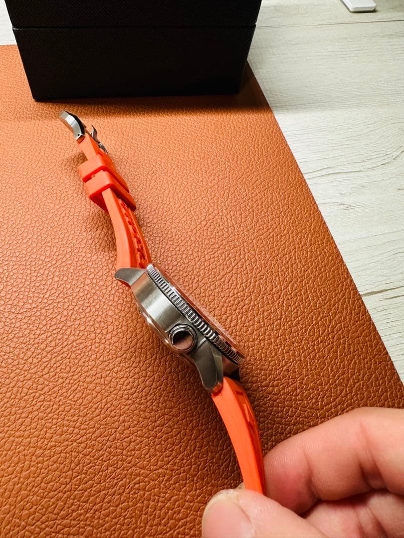 CITIZEN PROMASTER クロノグラフ オレンジ