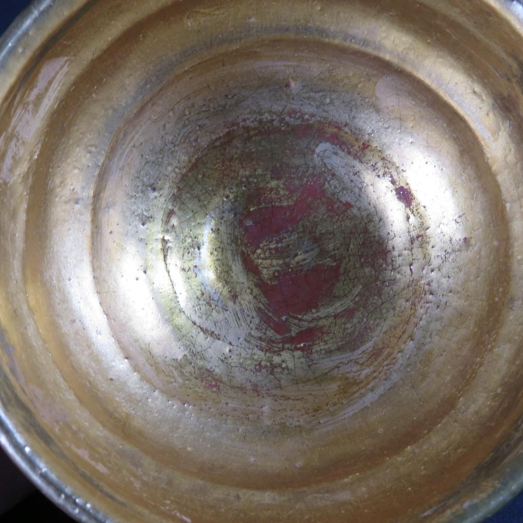 嶋台茶碗 金銀 松楽 楽茶碗 茶碗 茶道具 茶器 抹茶碗 木箱 共箱 - メルカリ