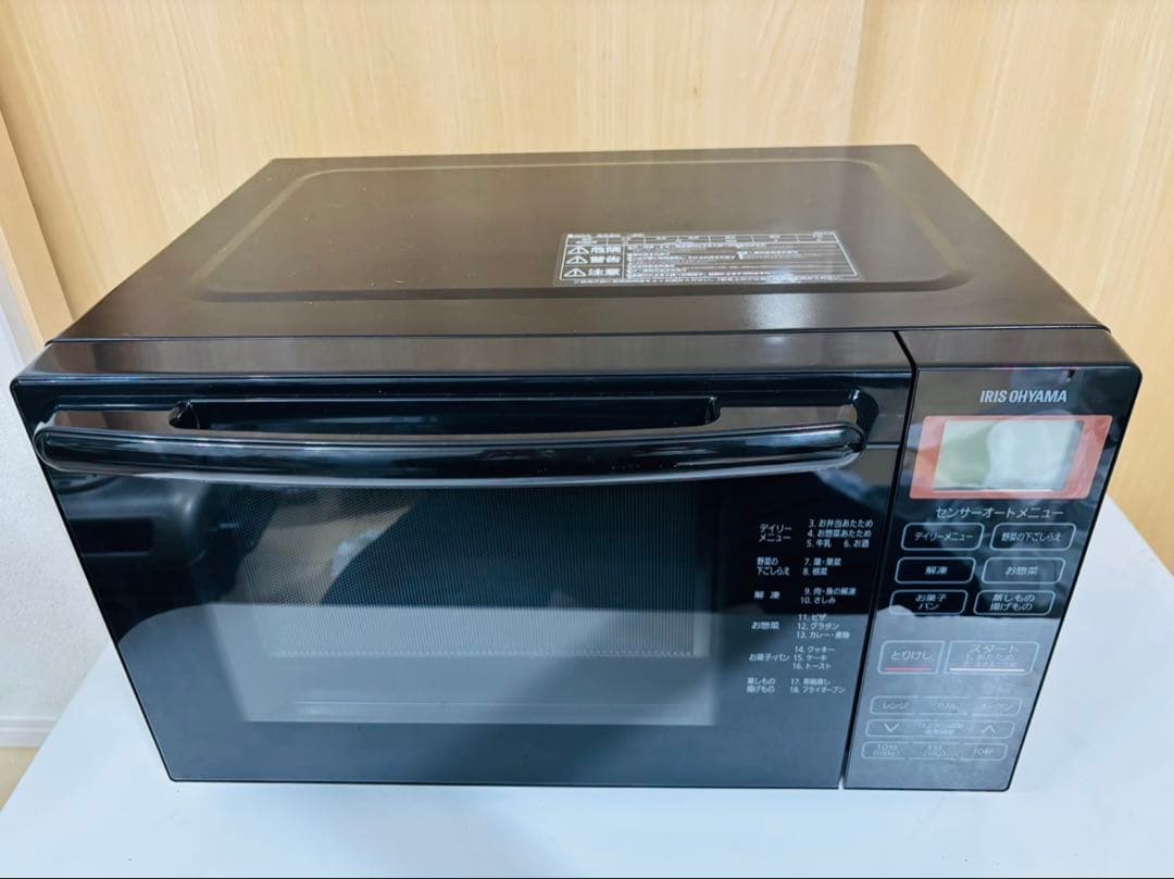 2021年製 アイリスオーヤマ オーブンレンジ BLMO-F1801-B