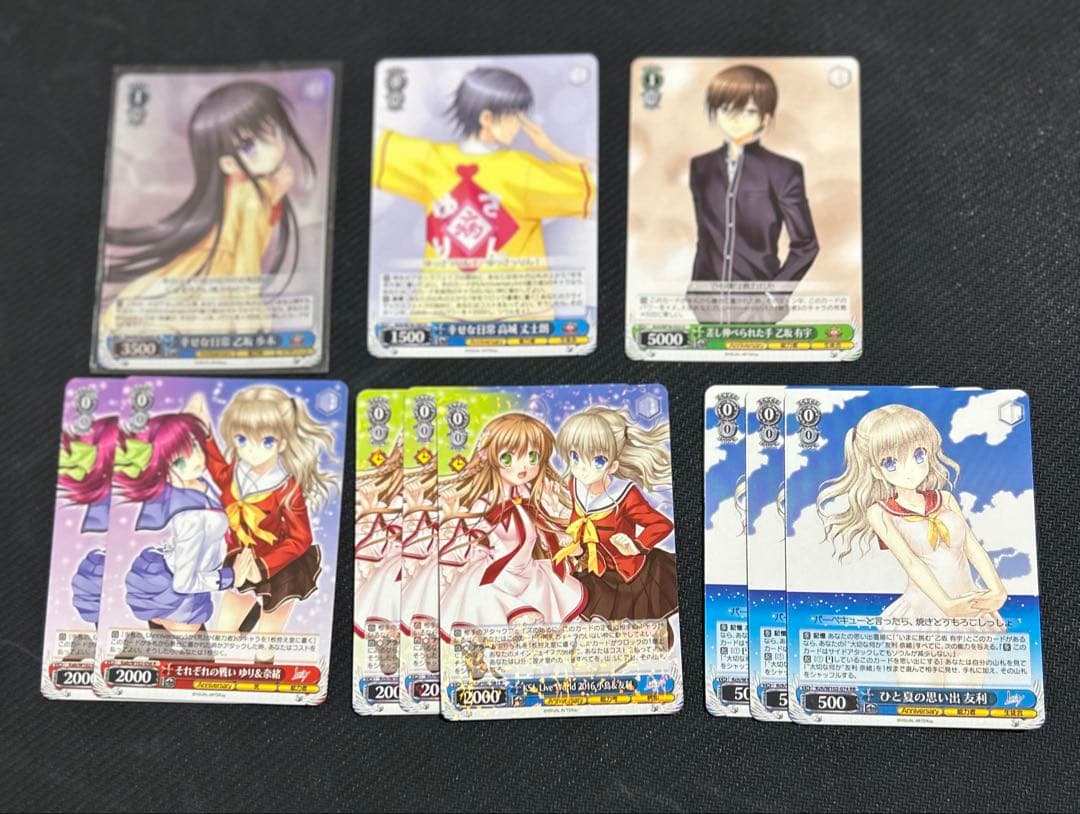 ヴァイスシュヴァルツ Charlotte デッキ デッキパーツ付き ヴァイス