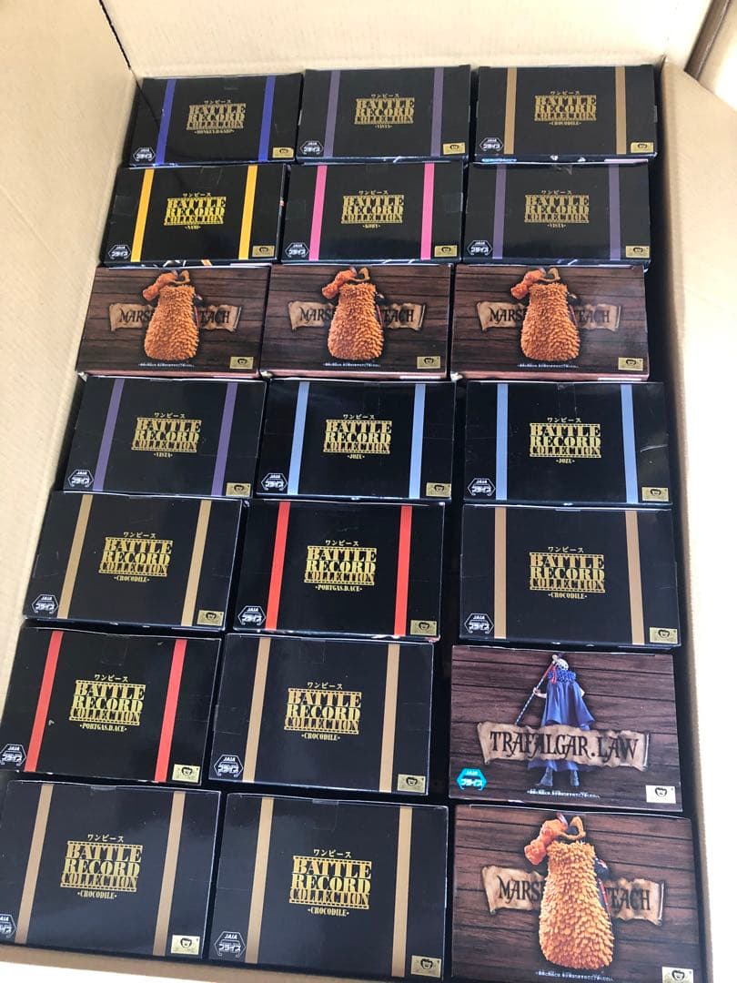 ワンピース　フィギュア　出航　バトレコ　ゾロ　エース　クロコダイル　63個