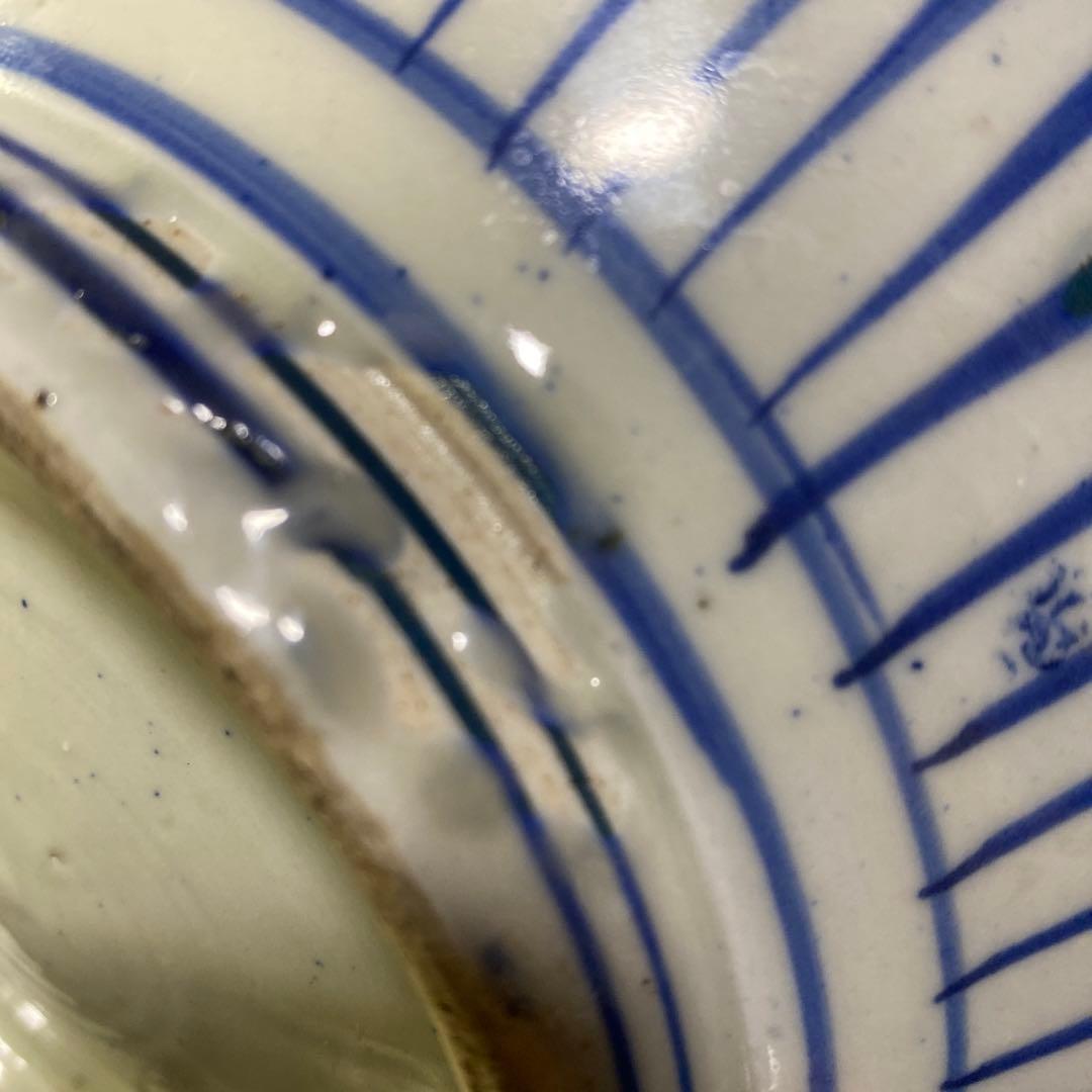 明治古伊万里みじん徳利35cm18cm