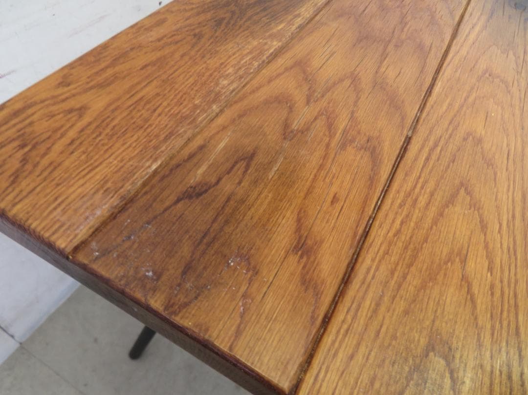 ACMEアクメファニチャー■グランドビューダイニングテーブル■オーク無垢アイアン