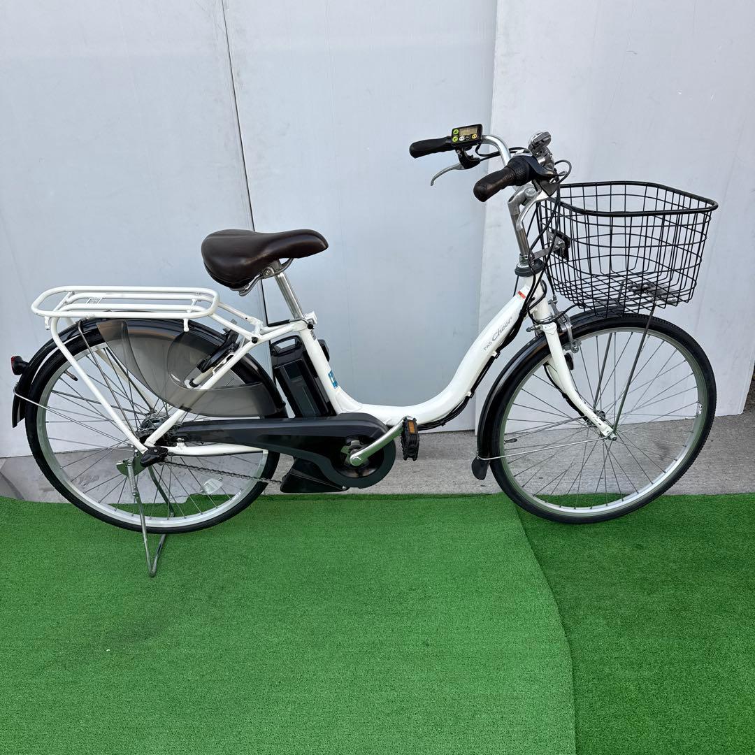 YAMAHAヤマハ電動アシスト自転車24インチ 12.3Ah ホワイト