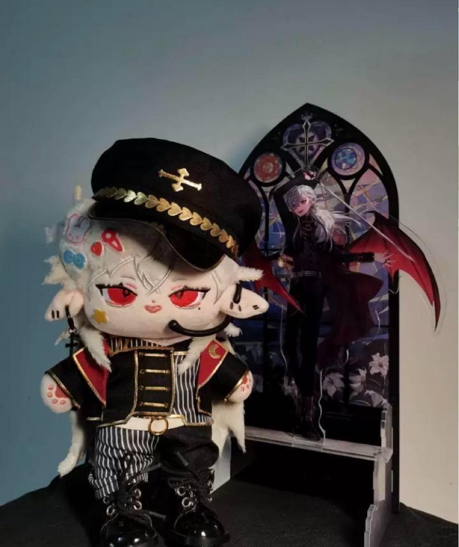 【完売激レア】お顔厳選　着せ替え　ぬいぐるみ 20cm　にじさんじ　葛葉