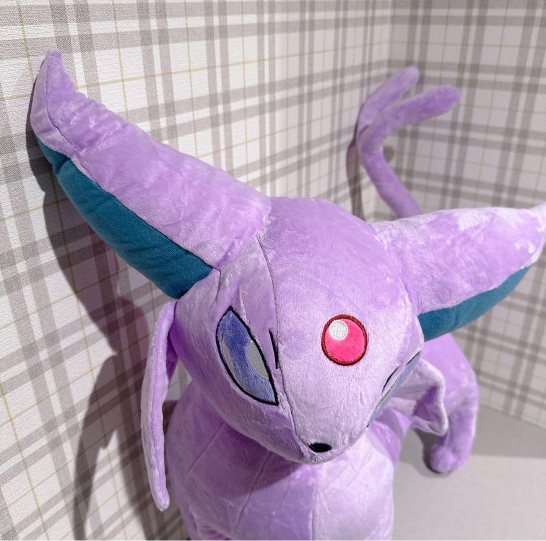 まるで等身大 エーフィ 80cm 特大 ぬいぐるみ ポケモン ポケットモンスター