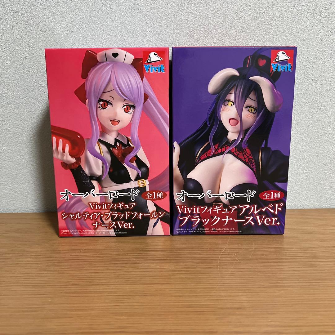 オーバーロード Vivitフィギュア アルベド シャルティア ナースVer