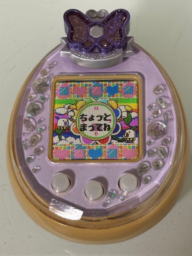 たまごっちピース Tamagotchi P's パープルたまデコピアス付き