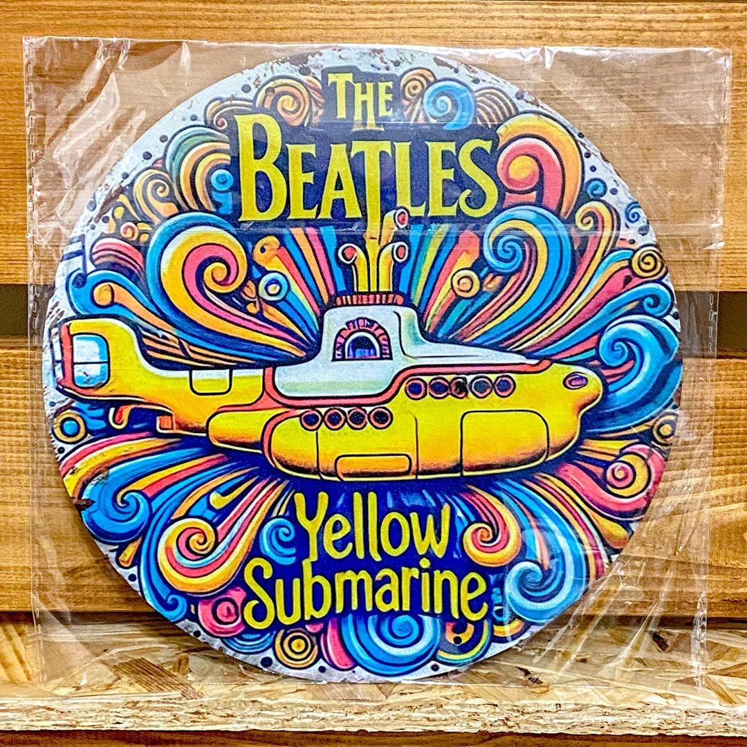 レトロ雑貨】ビートルズ THE BEATLES メタルサイン ブリキ看板 - メルカリ