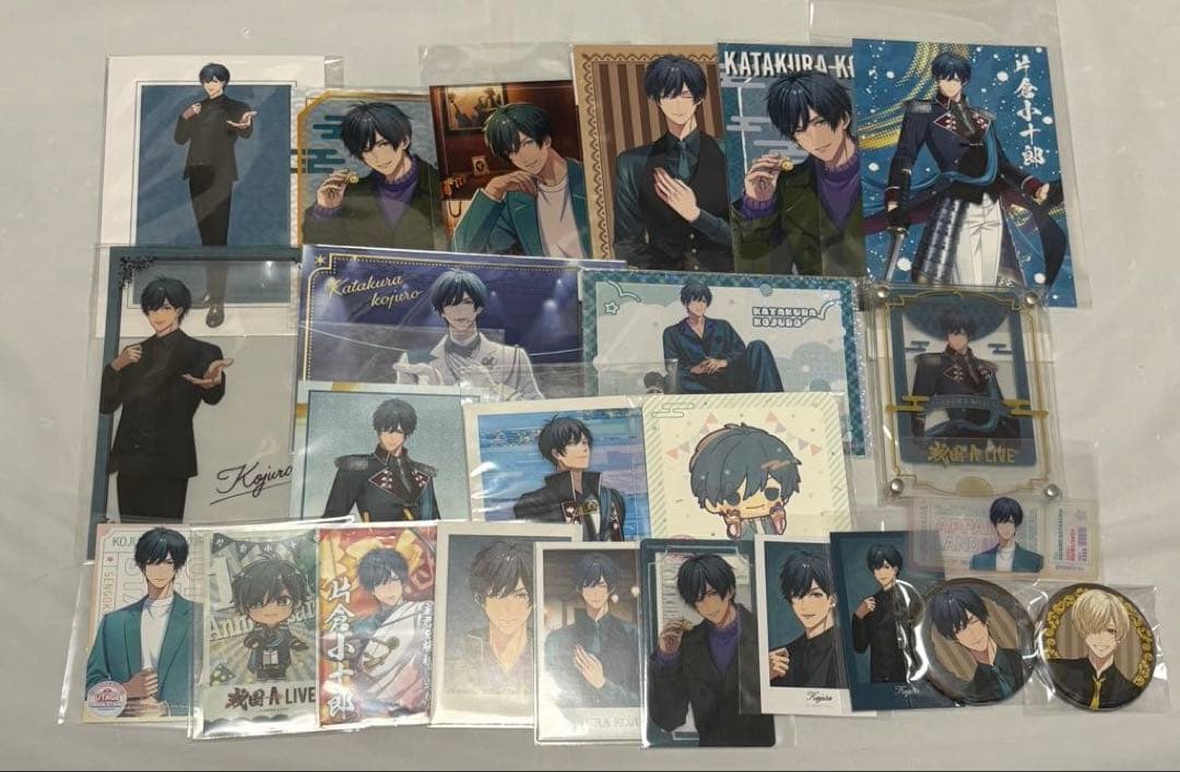 戦国A LIVE 戦アラ 片倉小十郎 グッズ まとめ売り (1点だけ伊達政宗)