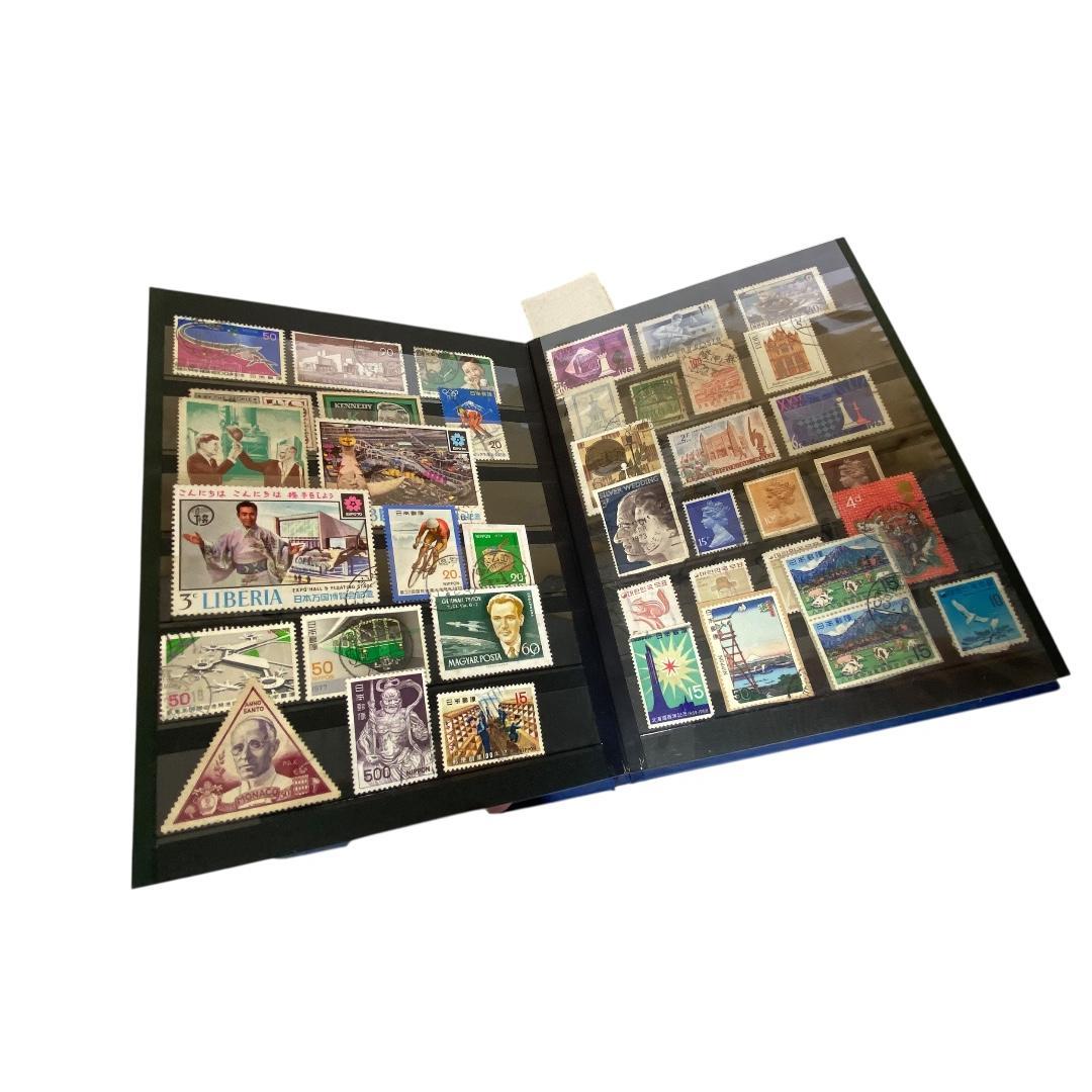 日本、世界の古切手コレクションアルバム 使用済み切手 dd051 2025年