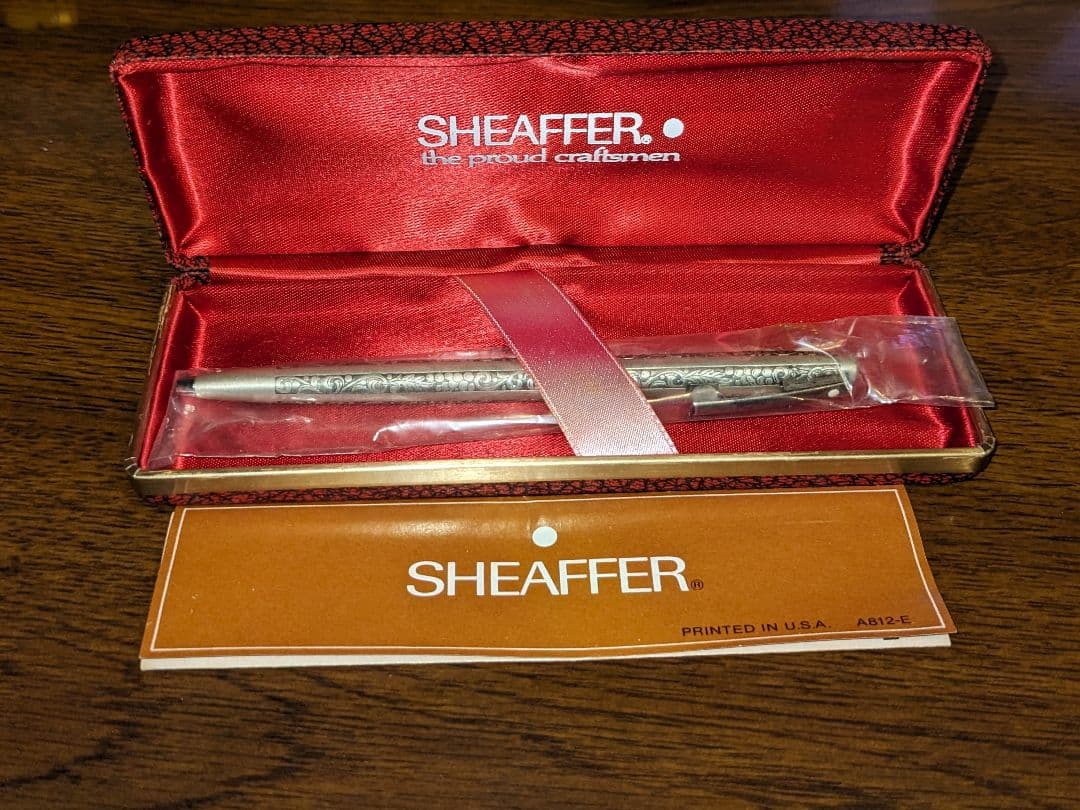 シェーファー Sheaffer 純銀製 ボールペン スターリングシルバー