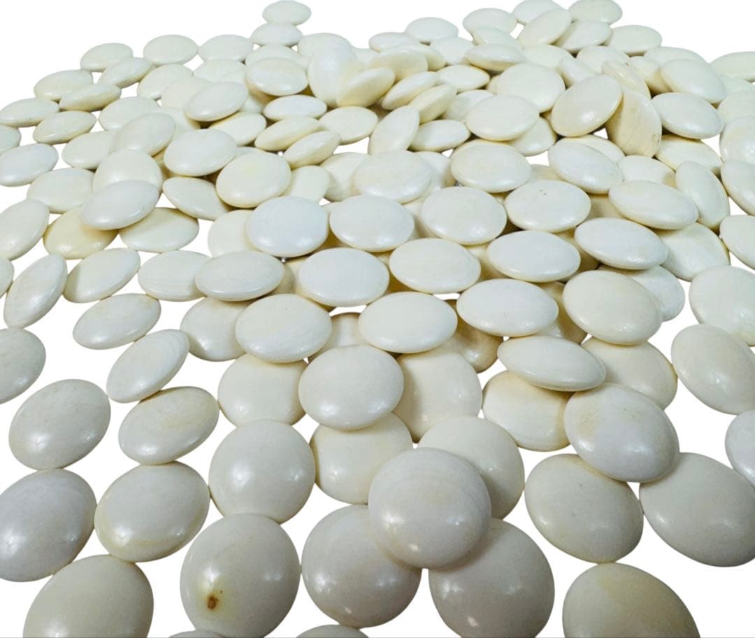 囲碁 32号 蛤碁石 那智黒 碁石 碁笥セット ①