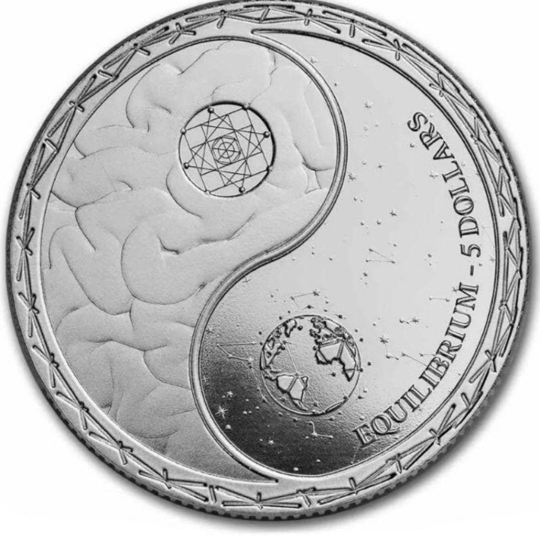 希少】1オンス銀貨 トケラウ銀貨 2022年 希少 - メルカリ