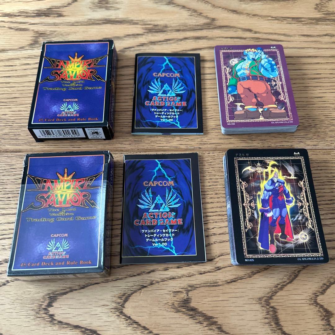 ヴァンパイアセイヴァー カプコンアクションカードゲーム スターター