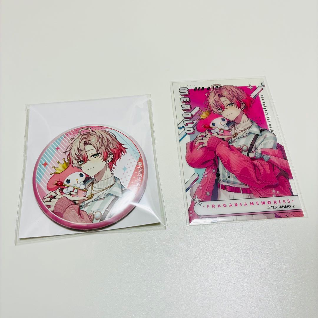 フラガリアメモリーズ なかよくフェスティバル 缶バッジ カード