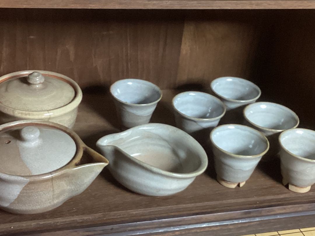 中国 蛍 康熙年製 染付赤絵蛍蓋茶碗 清代 煎茶道具・康熙