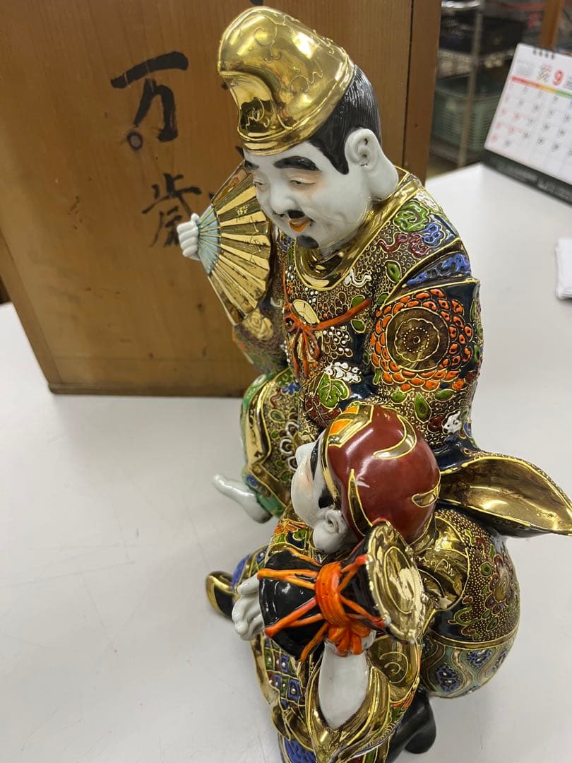 銀製】イタリア工房 鹿の親子 置物 シルバー 銀 925 シルバーの刻印