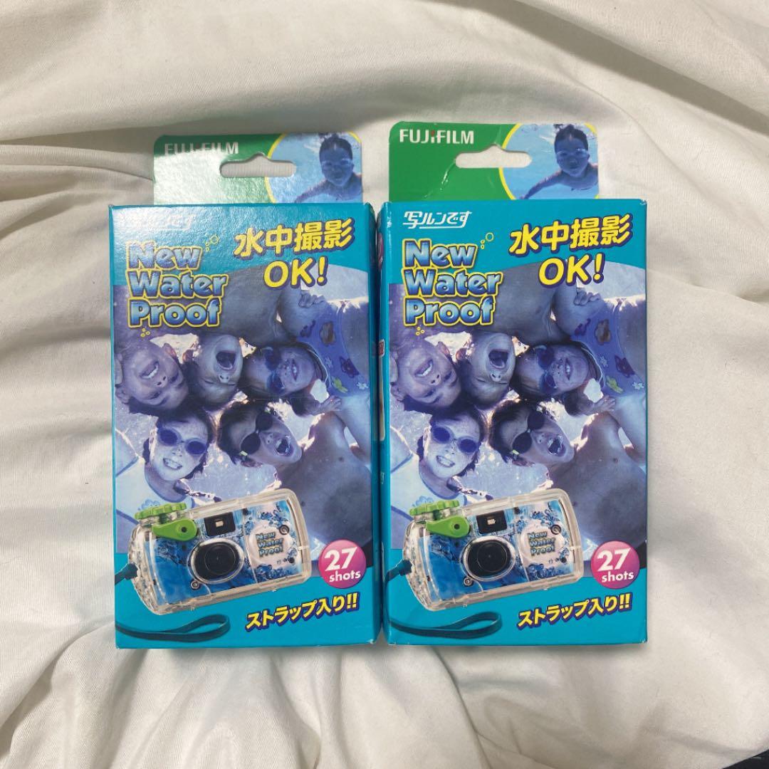 期限切れ】FUJIFILM 写ルンです 人気 New ウォータープルーフ 27枚撮り