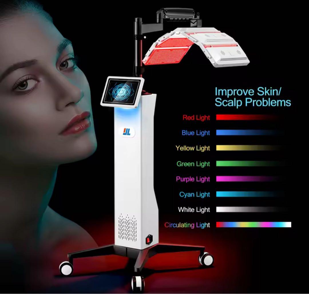 業務用LED機器】7波長光 美肌・頭皮・術後ケア対応 高性能サロンモデル