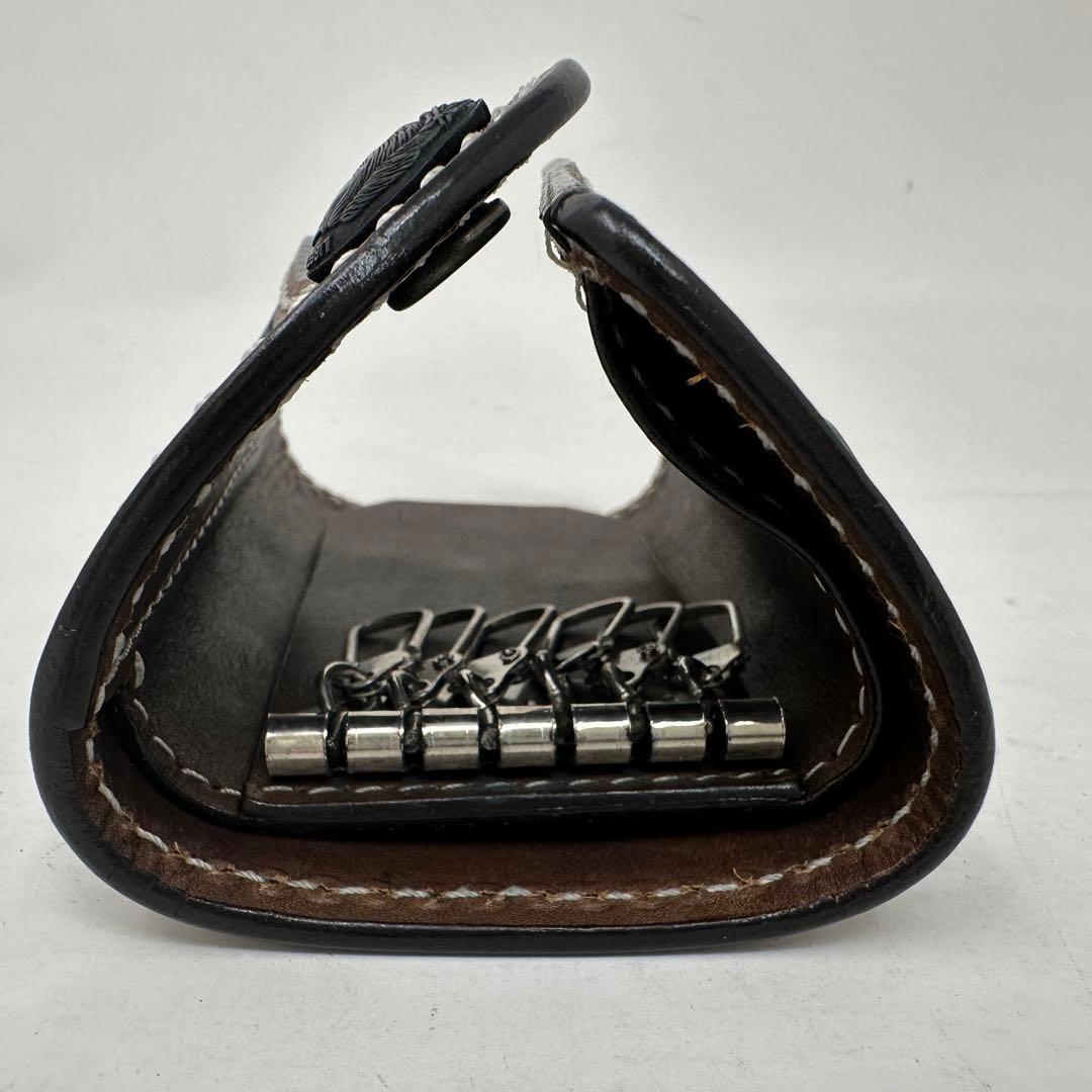 godane ゴダン キーケース カービング レザー - メルカリ