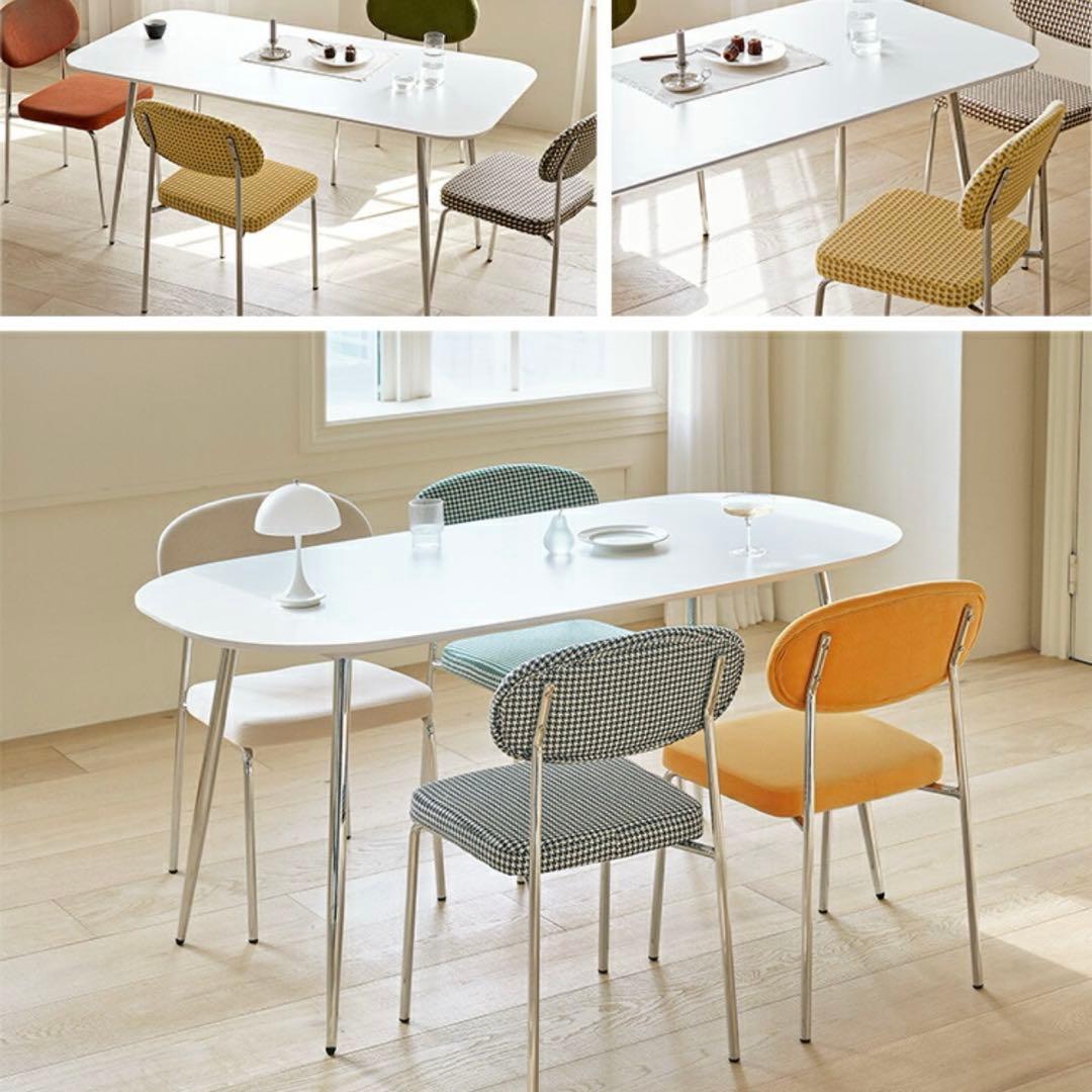 Roomn ダイニングテーブル 140×70cm スクエア型