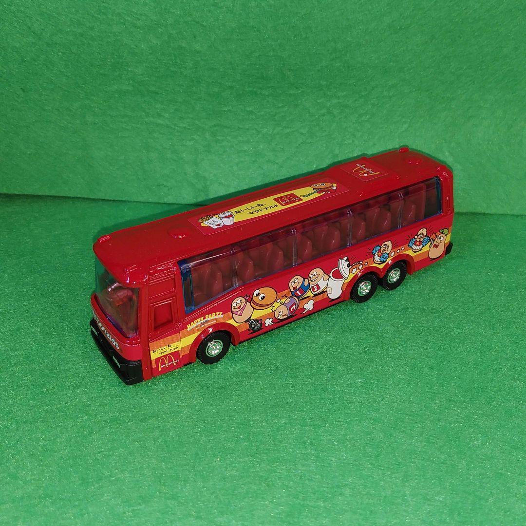 マクドナルド　パーティーバス　ダイヤペット　Diapet　ミニカー　ハンバーガー