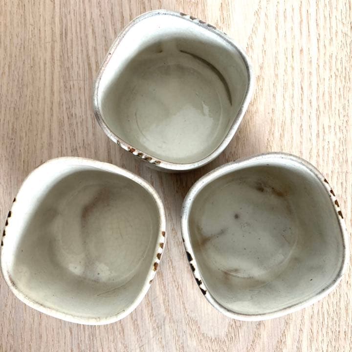 十三代中里太郎右衛門窯 唐津絵粉引向付 5客 C99398737 人