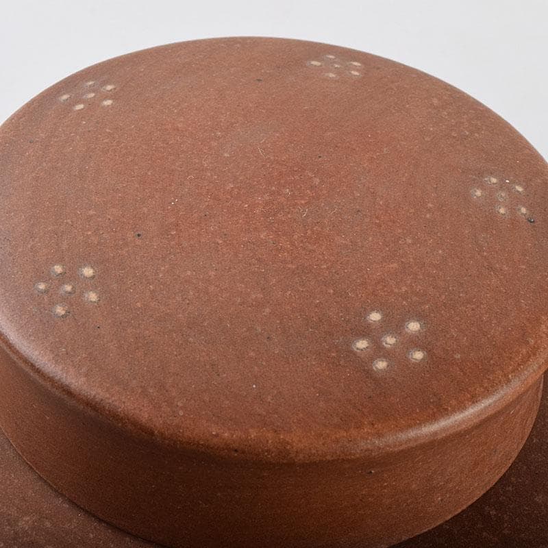 中国 紫砂 朱泥 山水漢詩文 一対 茶入 茶壷 在銘 V R9473