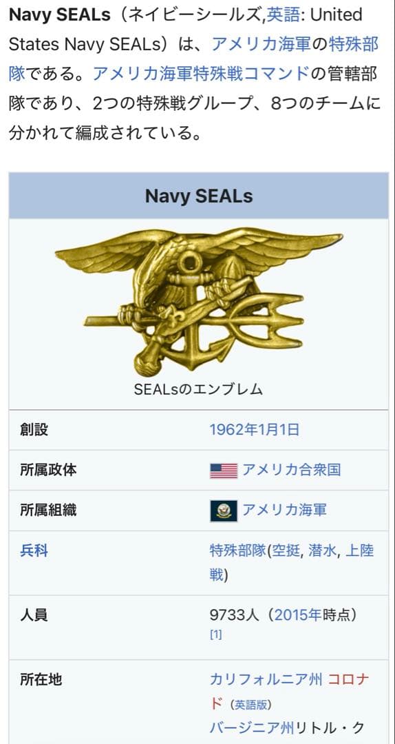 米軍正規品、残り一つ】ヴァンガード 米海軍ネイビーシールズバッジ