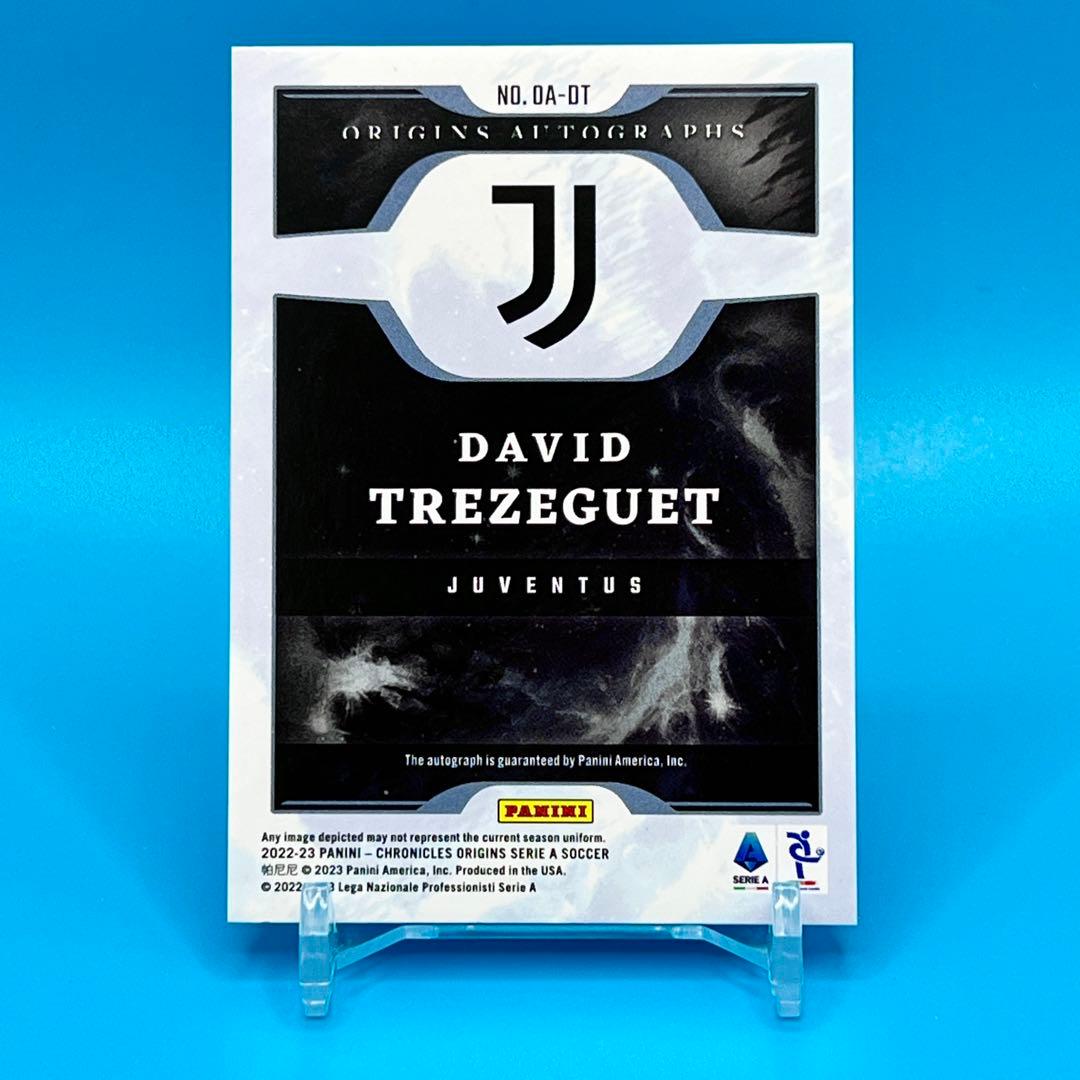 22-23 PANINI TREZEGUET トレゼゲ 直筆サイン 299シリ