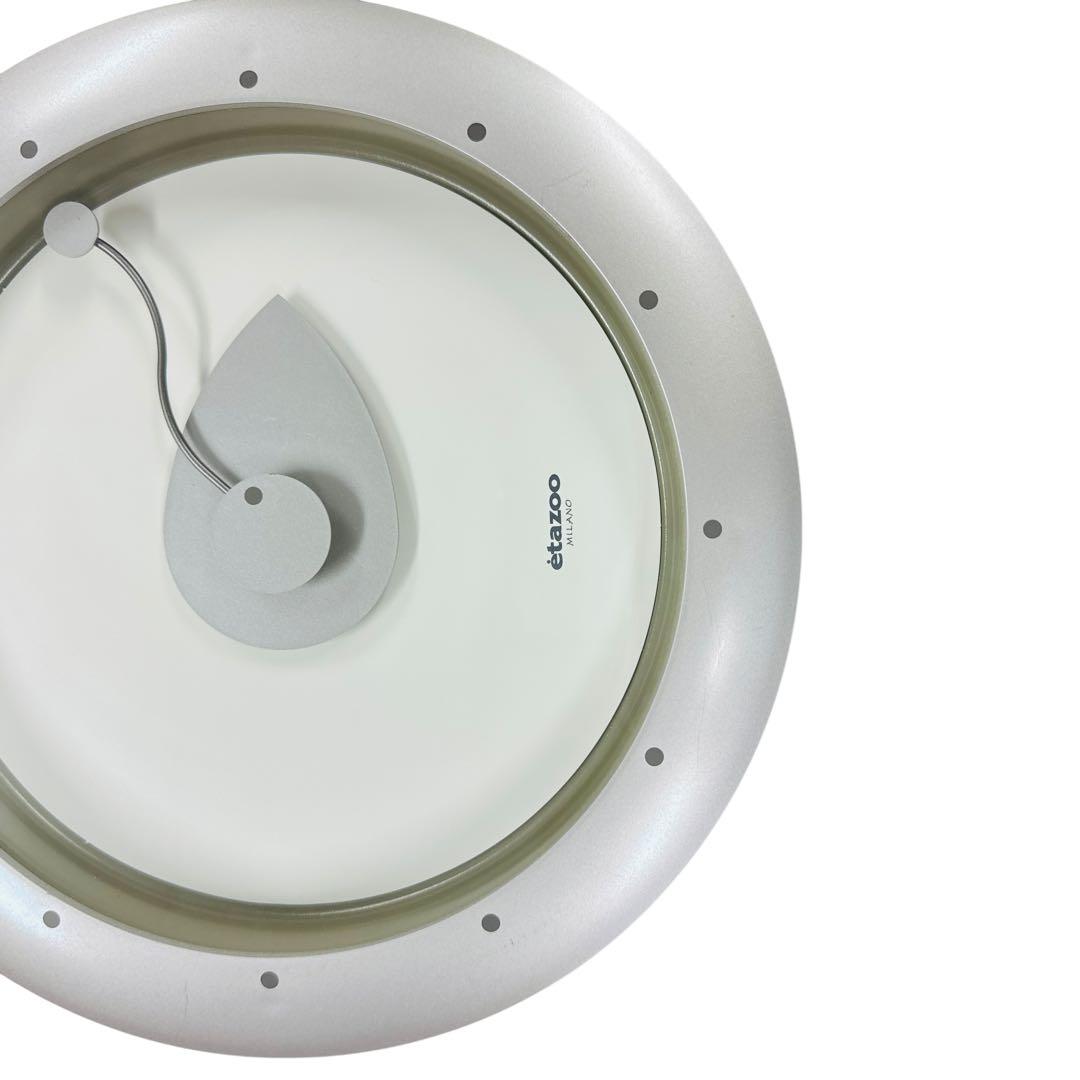 【希少】Lemnos レムノス　ポストモダン 掛け時計 佐藤まどか 白 ホワイト