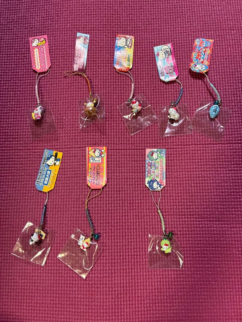 合間公式　ハローキティ ご当地キティ　根付け　約160個　まとめ売り