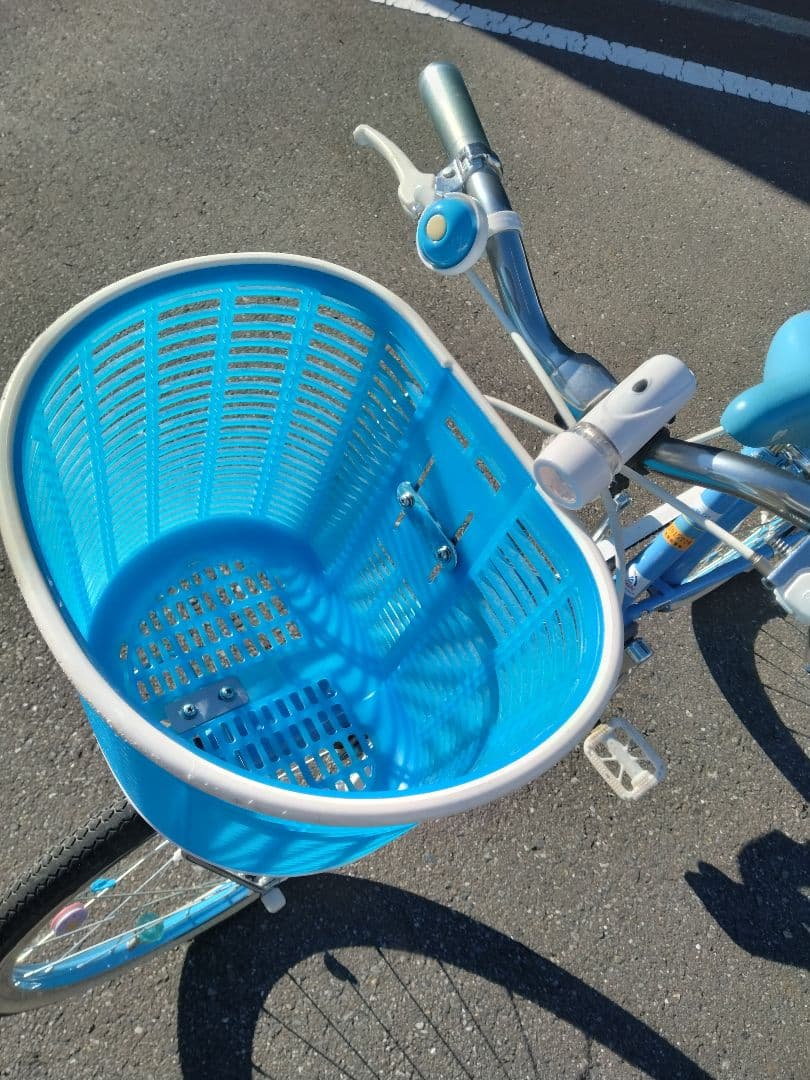 子供用20インチ自転車 青