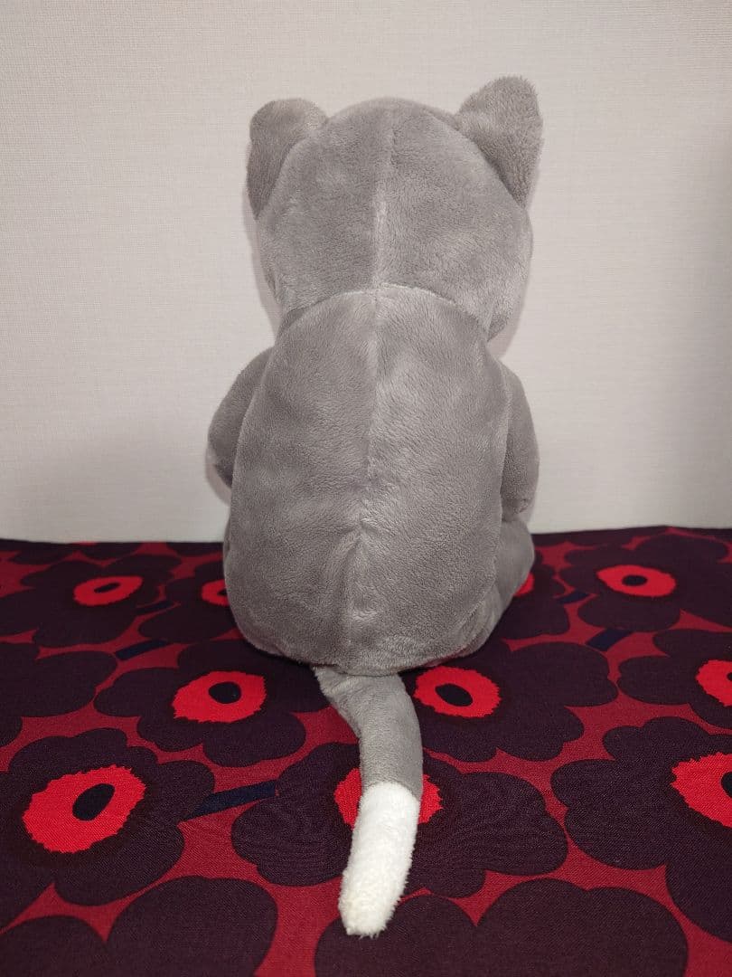 【廃盤】IKEA　猫　ぬいぐるみ　ヒグチユウコ　せかいいちのねこ