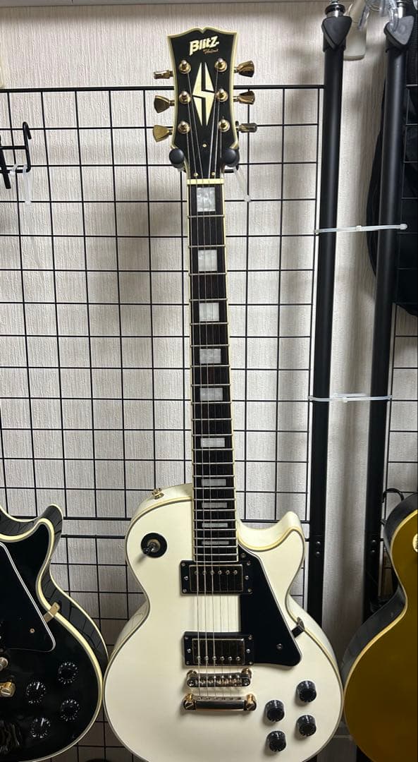ブリッツエレキギター レスポールカスタムタイプ ジャンク扱い