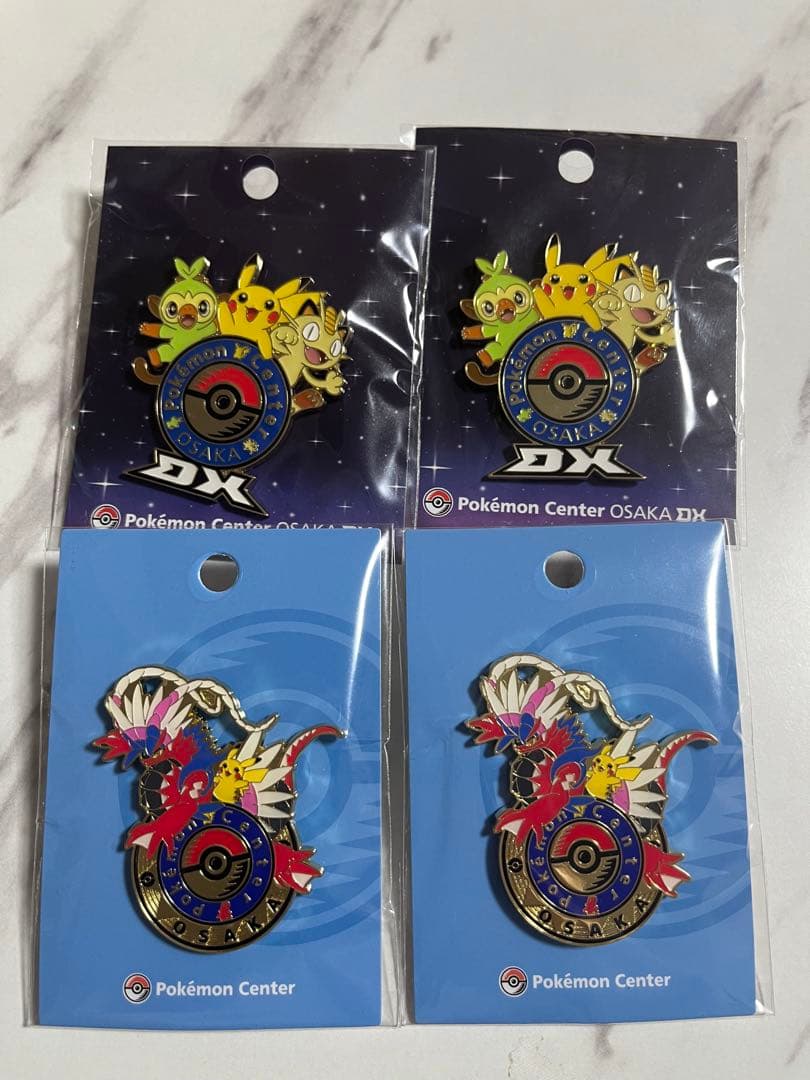 ポケモンセンター ロゴピンズ オーサカ オーサカDX セット 4個 - メルカリ