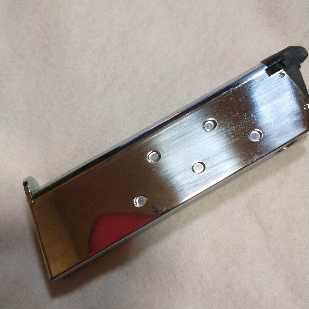 や*マ様 東京マルイ コルト ガバメント シリーズ70 ニッケルフィニッシュ